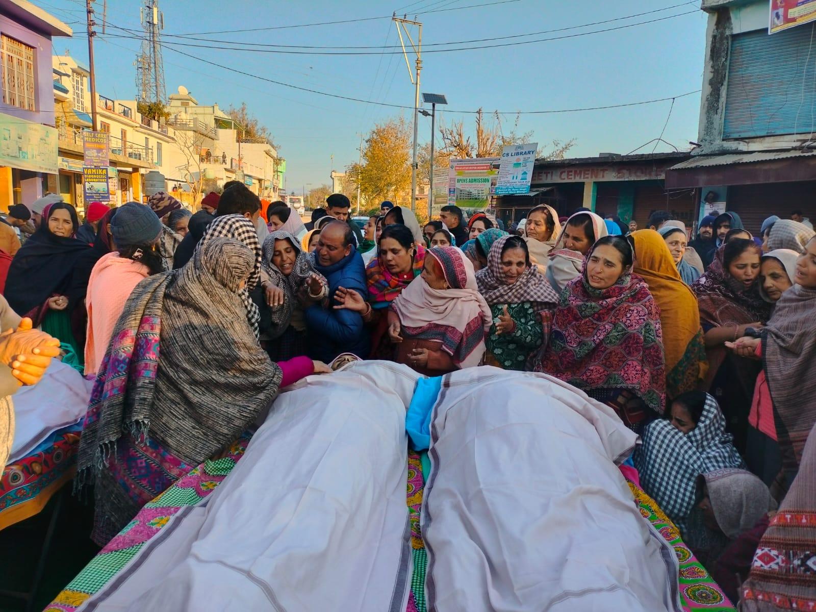 Bodies of civilians killed in Rajouri terror attack, in Jammu and Kashmir (Photo: India Today)