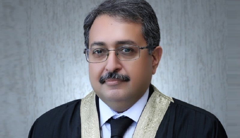 A file photo of Senior Puisne Judge of the Islamabad High Court Justice Aamer Farooq. — File