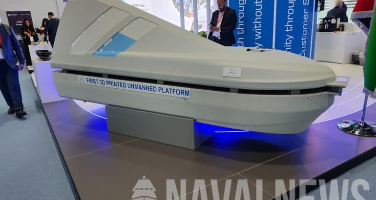 Al Seer Marine unveils the first 3D-printed USV