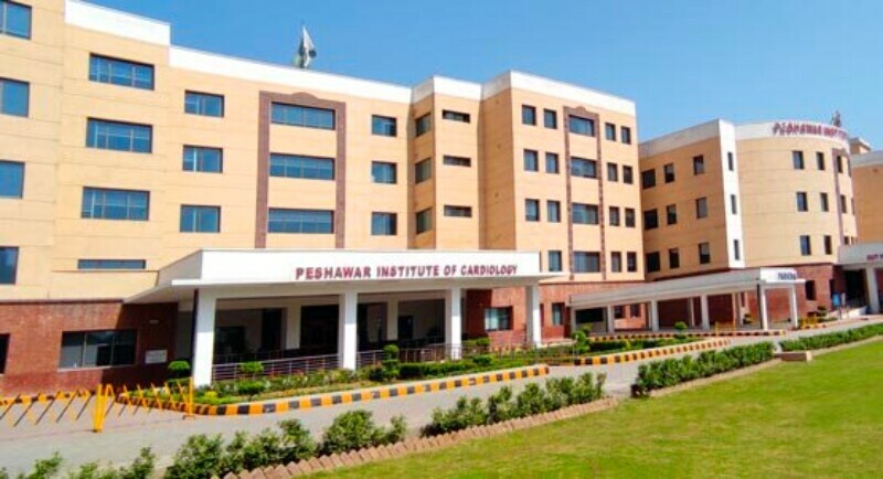 <p>The photo shows the Peshawar Institute of Cardiology. — Photo from website</p>