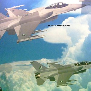IDEAS 2005 - New Pakistani F-16s Models