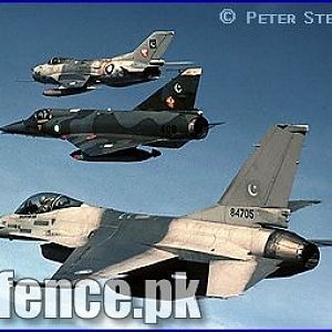 F-16, Mirage, F-6