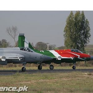 JF-17 Prototypes P101 and P102