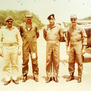 Dad's Instructor days in the 80's for the Mushaq.