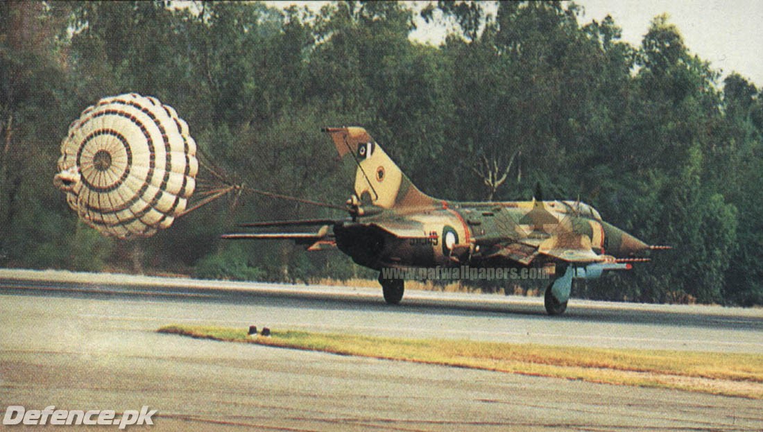 A-5 landing after routine sortie