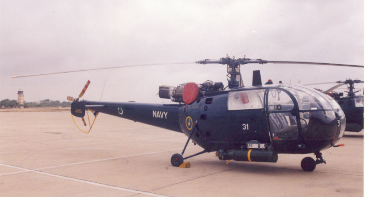 ALOUETTE WITH DEPTH CHARGE