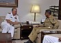 US Navy 090820-N-8273J-121 Chief of Naval Operations (CNO) Adm. Gary Roughead meets with Pakistan Joint Chief of Staff Committee Gen. Tariq Majid during an office call at the Pakistan Joint Staff Headquarters in Islamabad.jpg