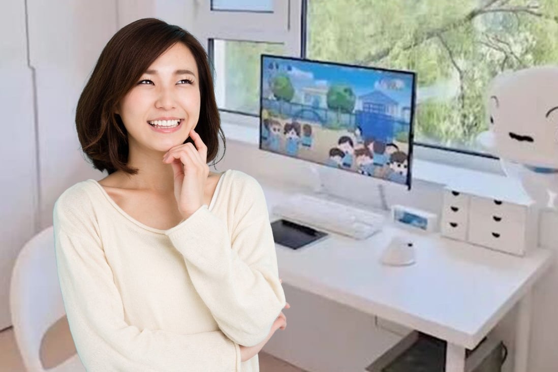 A Chinese woman who bought an entire unit for just US$2,000 after relocating to small Chinese city goes viral as more young people opt out of expensive city living in China. Photo: SCMP composite