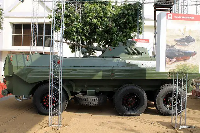 Chakra_Rath_wheeled_BM-2_Indian_defence_industry_technology_at_DefExpo_2012_Defence_Exhibition_India_New_Delhi_001.jpg