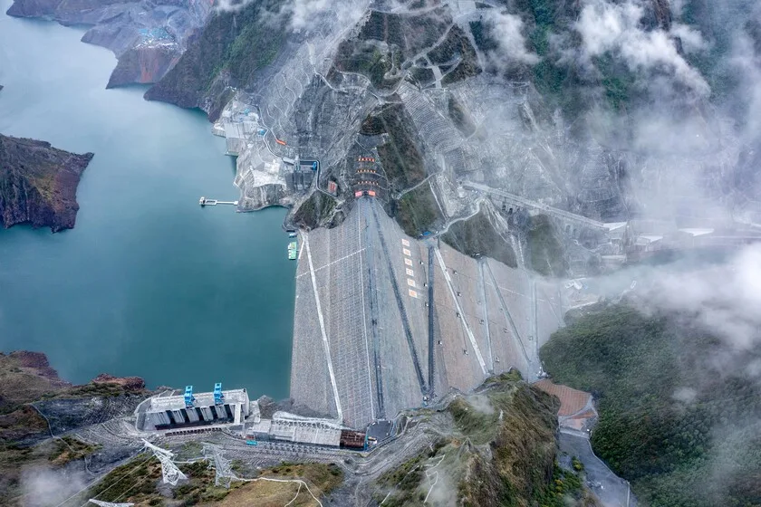 China recently commissioned the world's largest hydro-photovoltaic