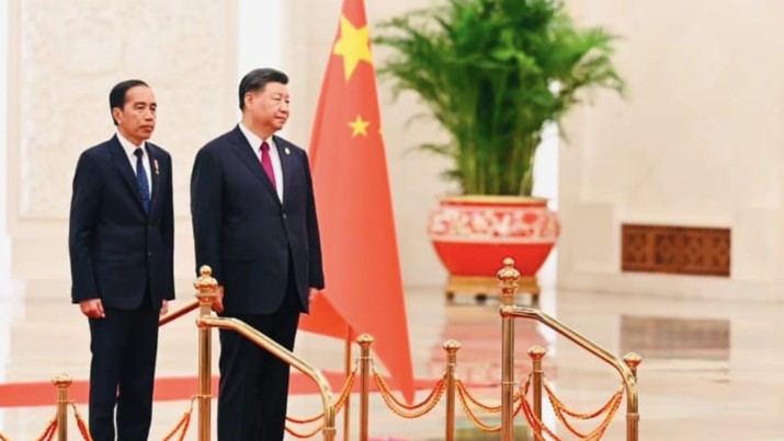 Joko Widodo meets Xi Jinping (Instagram screenshot @jokowi)