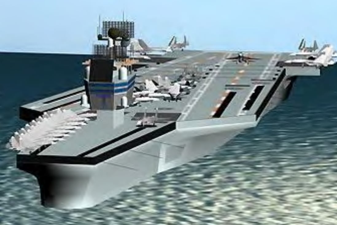 A Chinese “supership” could do the job of almost an entire carrier fleet, wrote Rear Admiral Ma Weiming and his colleagues in a paper that describes a new naval combat system that brings together electromagnetic weapons and a powerful nuclear-powered electrical system. Photo: Ma Weiming, Naval Engineering University