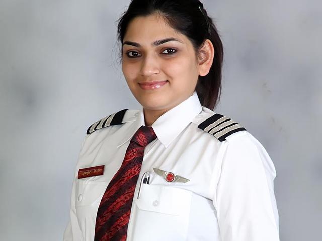 Saarah-Hameed-Ahmed-India-s-only-Muslim-woman-pilot