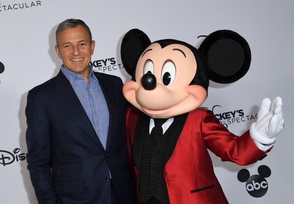 Robert A. Iger is returning to lead the Walt Disney Company, after his successor was ousted as chief executive on Sunday.