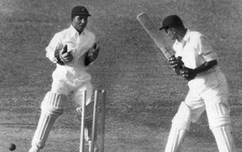 A glimpse of the second Test between Pakistan and India on Oct 26, 1952, in Lucknow which the former won by an innings and 43 runs. — Picture courtesy: Twitter/ICC