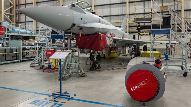 New world-class ECRS Mk2 radar for British Typhoons begins testing