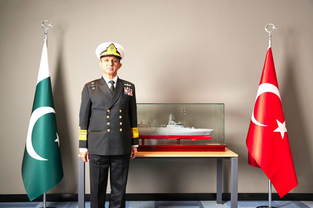 Chief of the Naval Staff (CNS) Pakistan Navy,  Admiral Muhammad  Amjad Khan NIAZI:  “I Have Been Much Impressed with the Quality of Workmanship and Commitment of the Turkish Technical Workforce at Istanbul Naval Shipyard”