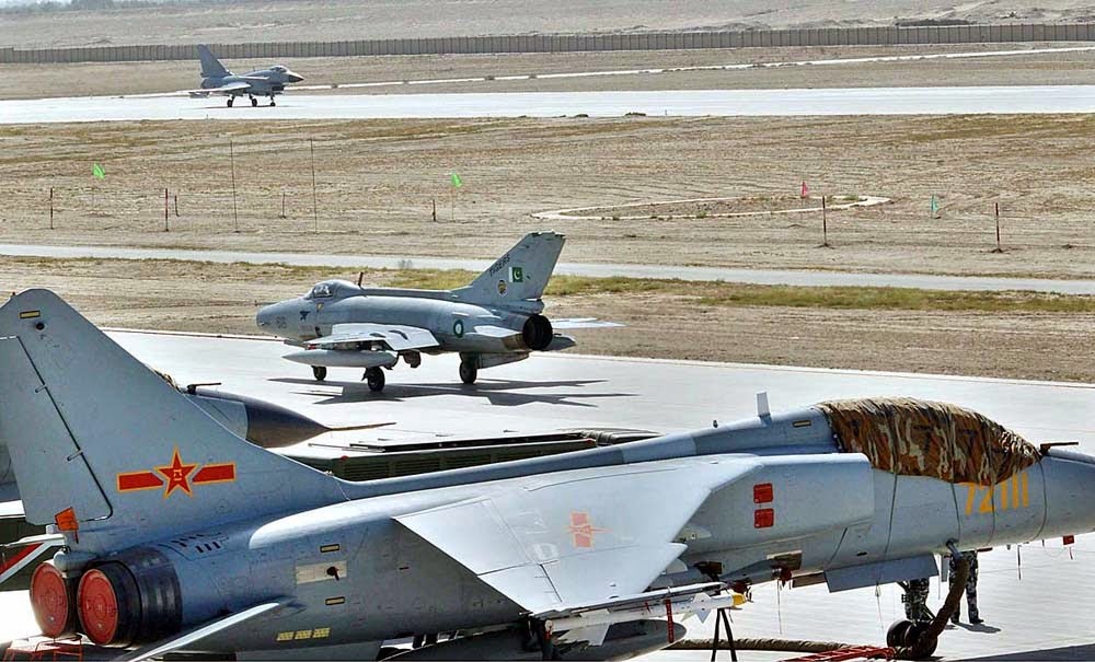 People's+Liberation+Army+Air+Force+(PLAAF)+and+Pakistan+Air+Force+(PAF)++Shaheen-II.Mirage+and+F-7PG+fighter+aircraft+to+take+part+in+the+exercise+while+Chinese+side+will+use+their+J-10,+J-11+and+JH-7+(2).jpg