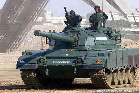 Al-Zarrar is the main battle tank of the Pakistan Army which entered into service in February 2004.