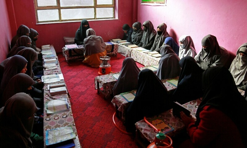 Islamic schools have grown across Afghanistan since the Taliban returned to power in August 2021, with teenage girls increasingly attending classes after they were banned from secondary schools. — AFP