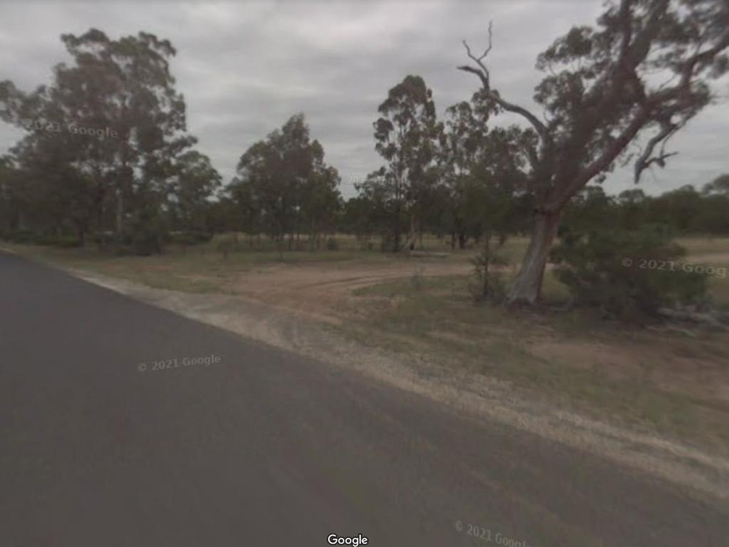 A Google Images screenshot of Wains Road, Wieambilla where emergency services have responded to a police shooting on December 12, 2022.