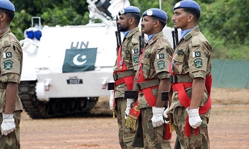 Pakistan’s first UN peacekeeping mission began in 1960 in Congo. — Photo courtesy Radio Pakistan/File