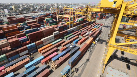 Bangladesh exports fell 16.52% in April