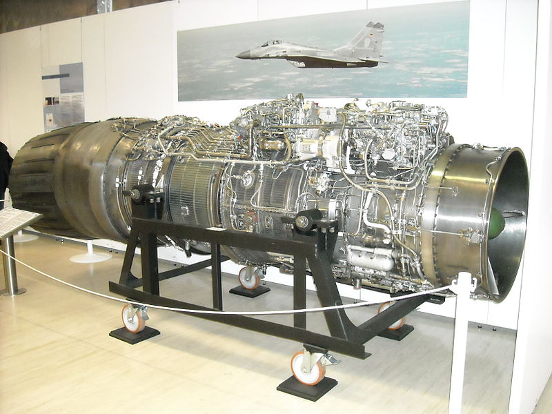800px-Klimov_RD-33_turbofan_engine.JPG