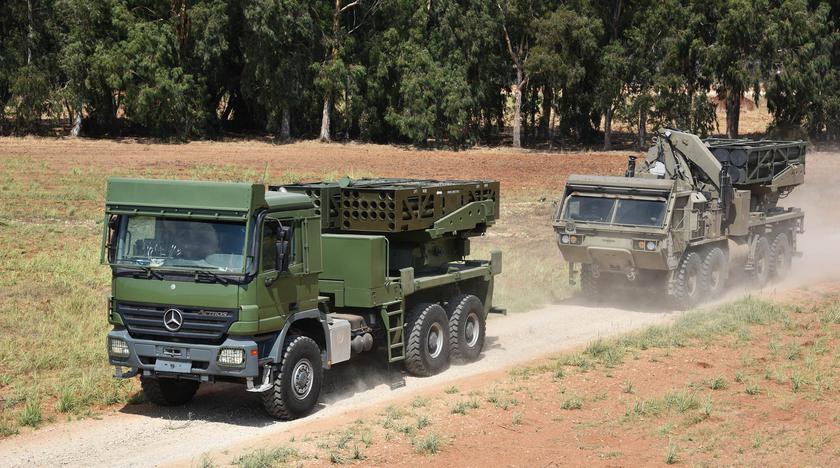 Elbit Systems unveiled the D11A prototype multi-caliber multiple launch rocket system based on the PULS MLRS with a launch range of up to 300 km