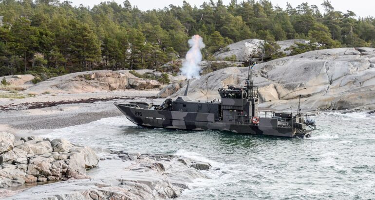 Swedish Marines get shipboard mortars
