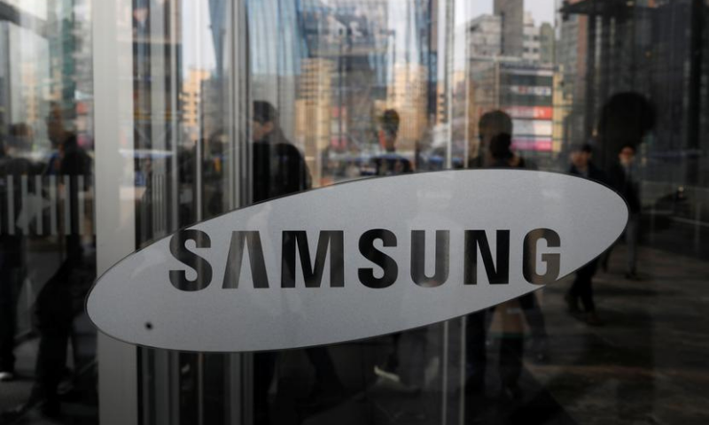 The logo of Samsung Electronics is seen at its office building in Seoul, South Korea. — Reuters/File