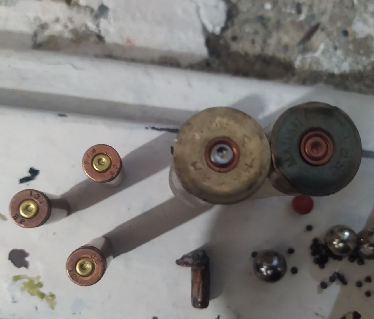 Cartridges with birdshots and buckshots used against protesters by security forces 