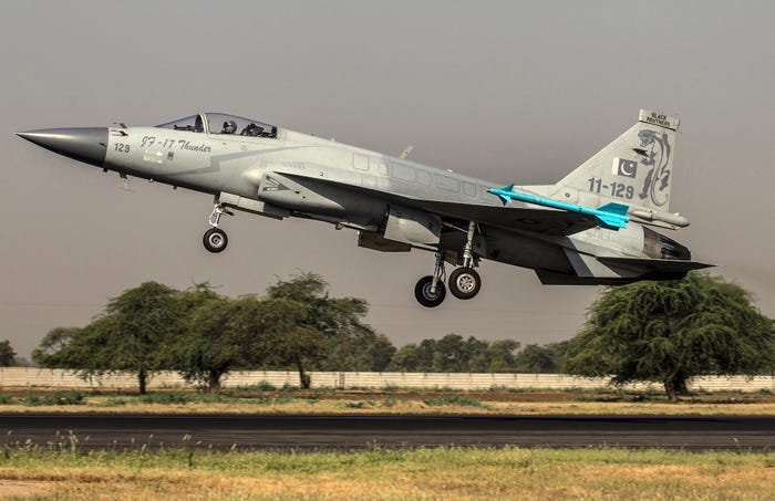 Pakistan Air Force JF-17 Thunder fighter jet
