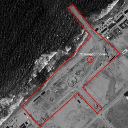 2016 aerial photograph of Hamas “port”
