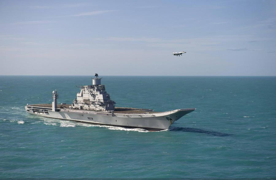 INS+Vikramaditya+aircraft+carrier+Admiral+Gorshkov+Indian+Navy+STOBAR+MiG-29K+and+Sea+Harrier+ski-jump+Ka-28+ASW+Ka-31+helicopters+AEW+HAL+Tejas+lca-n+fighter+jet+Kiev+class+Bharat+Military+Review+operational+delivered+handed+%25284%2529.jpg