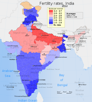 390px-2012_Fertility_rate_map_of_India%2C_births_per_woman_by_its_states_and_union_territories.svg.png