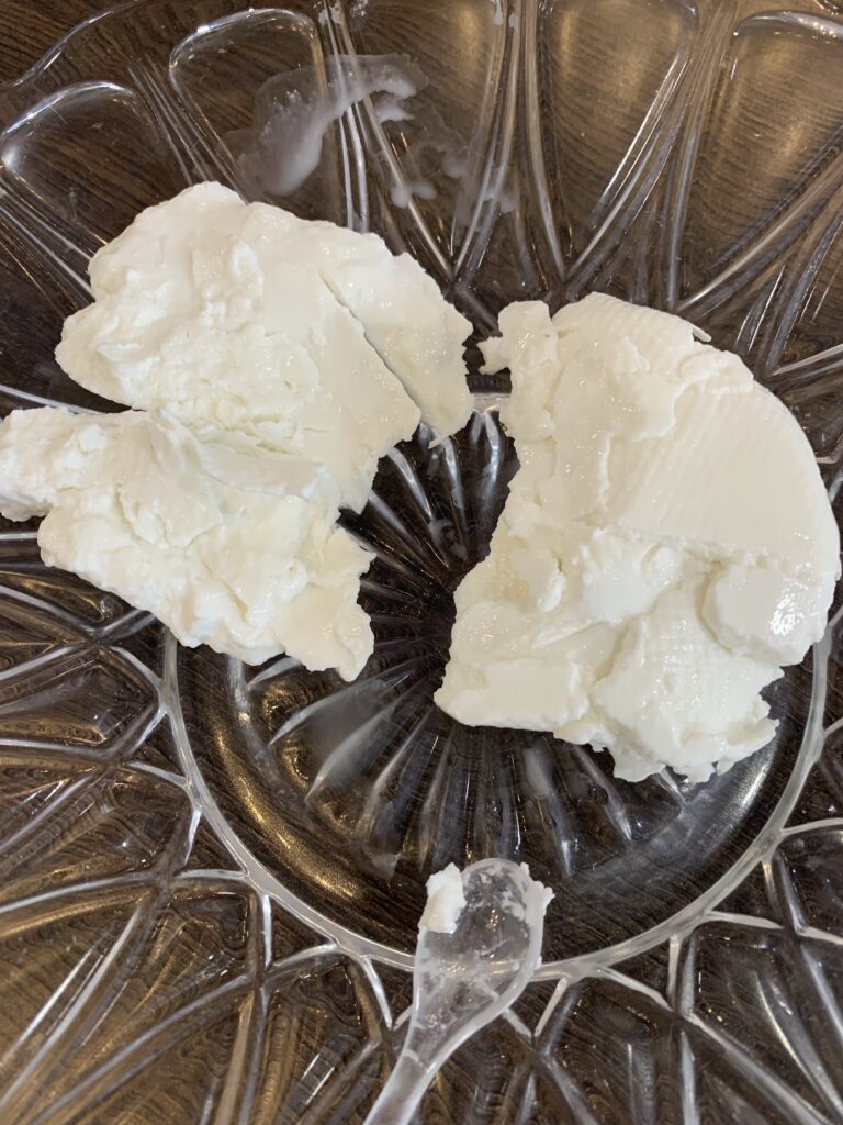 Proceesed and dehydrated camel milk cheese of Mongol Bactrian