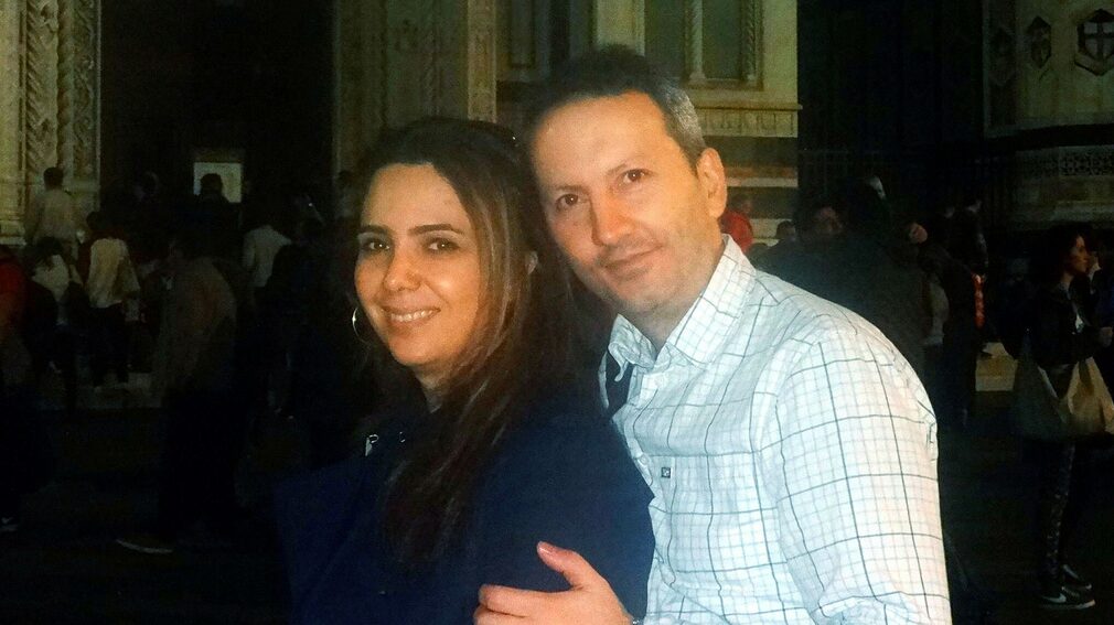 KI-forskaren Ahmadreza Djalali – här tillsammans med sin fru Vida Mehrannia – är sedan april 2016 fängslad i Iran och riskerar dödsstraff.