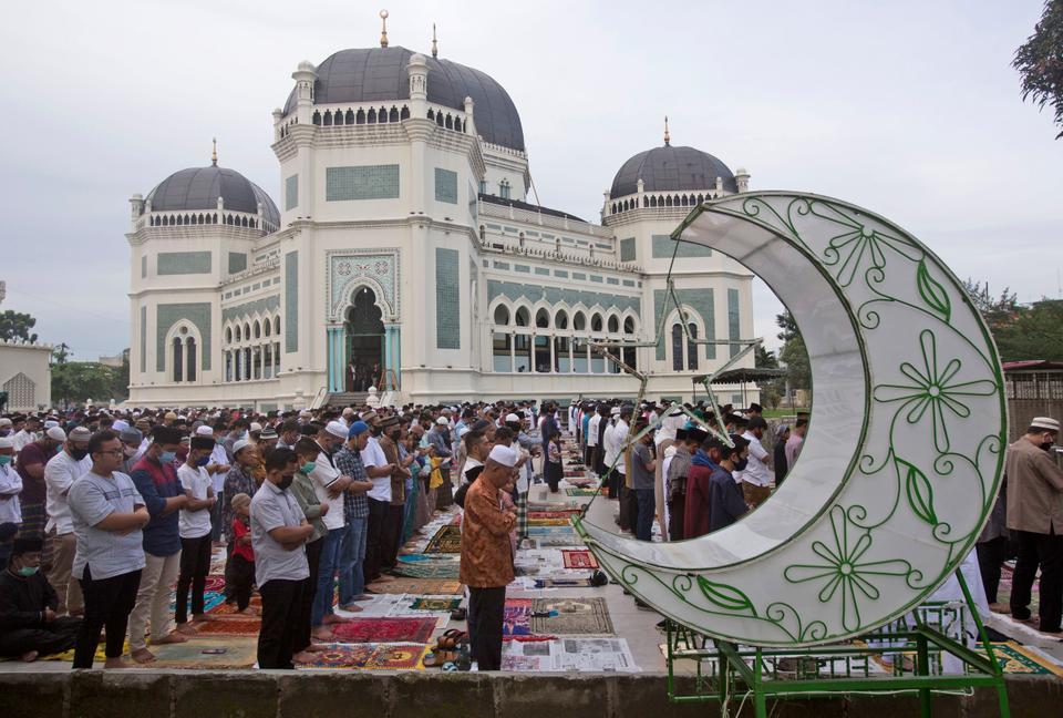 An overwhelming majority of Indonesia's population of 267 million people is Muslim.