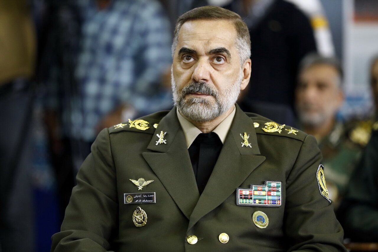 Iran's Defense Minister Brigadier General Mohammad Reza Ashtiani's Defense Minister Brigadier General Mohammad Reza Ashtiani
