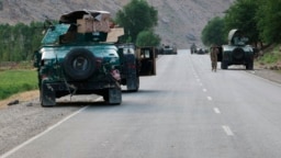 Afghan soldiers near the city of Badakhshan in northern Afghanistan on July 4. Afghanistan’s Badakhshan Province borders Tajikistan.