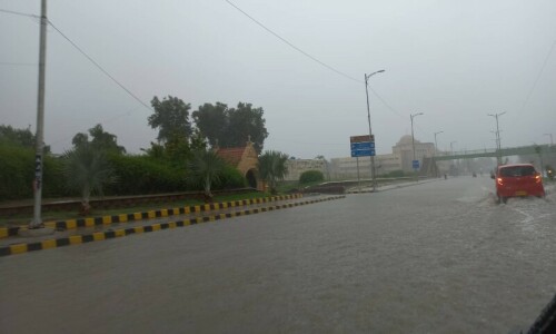 Relentless rainfall kills 6, submerges parts of Karachi on second day of Eidul Azha