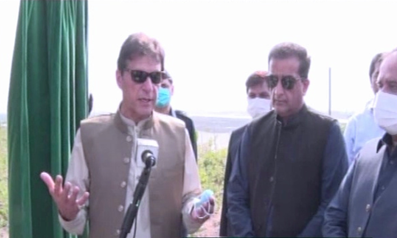 Prime Minister Imran Khan regrets only 640 million trees were planted across Pakistan from its inception till 2013, while one billion trees were planted across the KP in just five years between 2013 and 2018. — DawnNewsTV