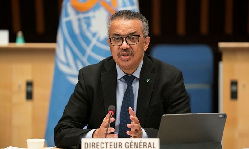 Tedros Adhanom Ghebreyesus, Director General of the World Health Organisation (WHO), speaks during the 148th session of the Executive Board on the coronavirus outbreak in Geneva, Switzerland. — Reuters/File
