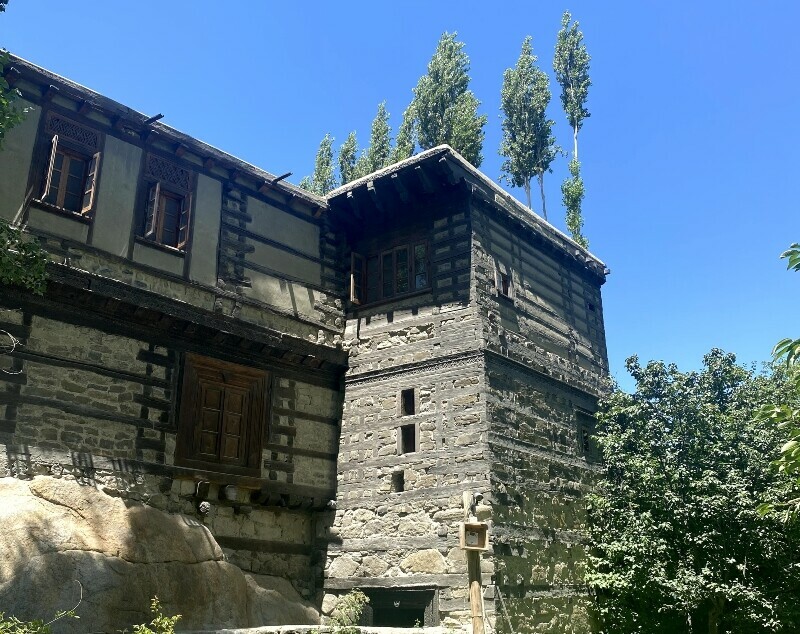  The ancient Shigar Fort stands in all its glory. 