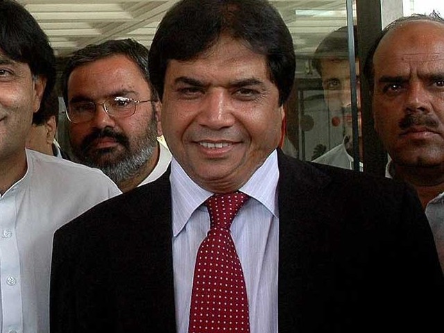hanif abbasi claims boys booked for wheeling were innocent accuses cops photo file