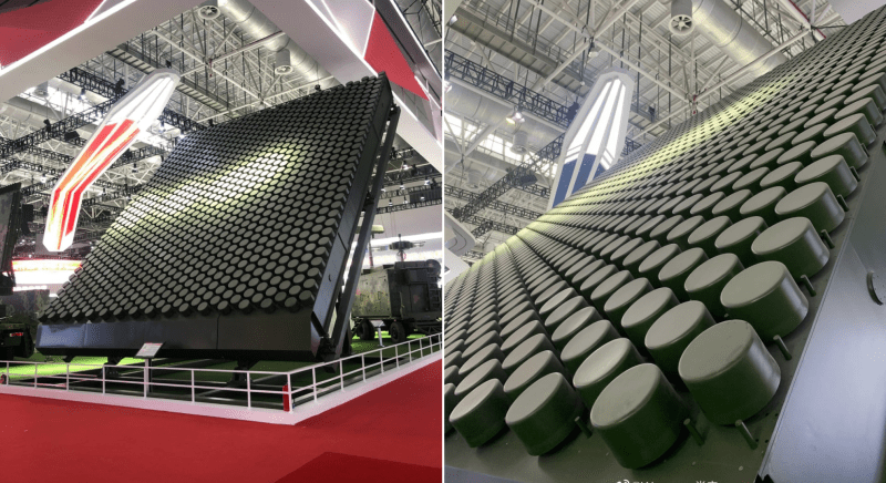 SLC-18 radar on display at the Zhuhai Air Show 2022 (Image source: Twitter)