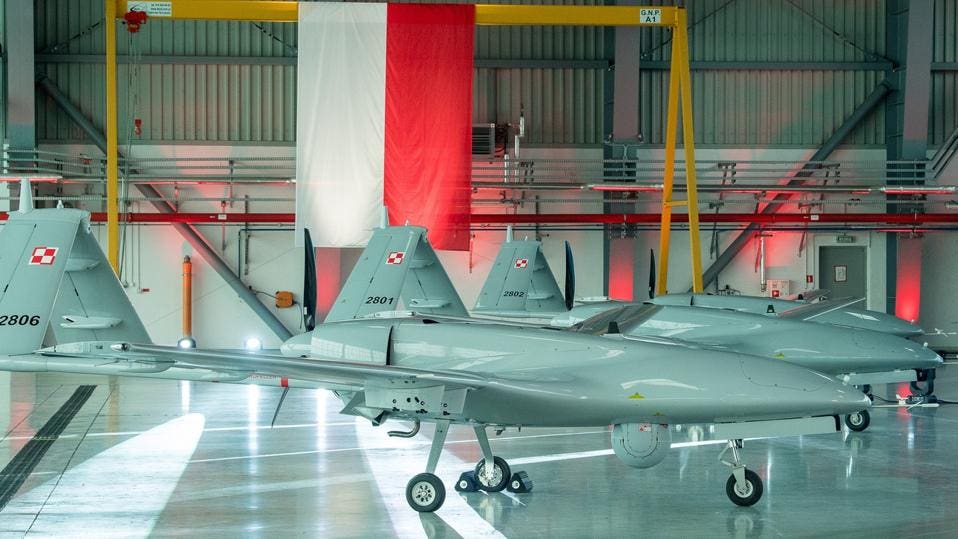 Poland receives its first Bayraktar TB2 combat drones
