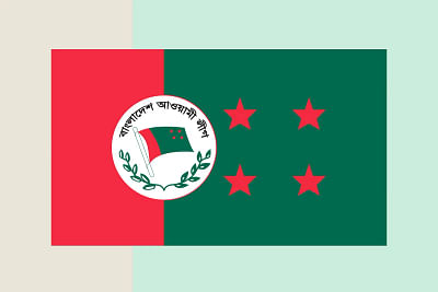 Flag of Bangladesh Awami League