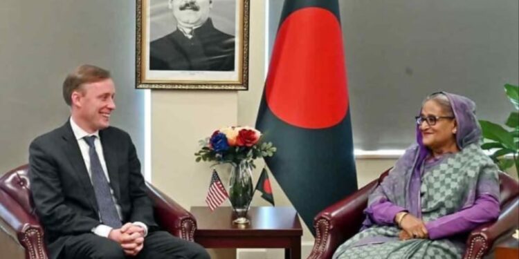 Was Sept 27 Hasina-Sullivan meeting put together by an Indian official?